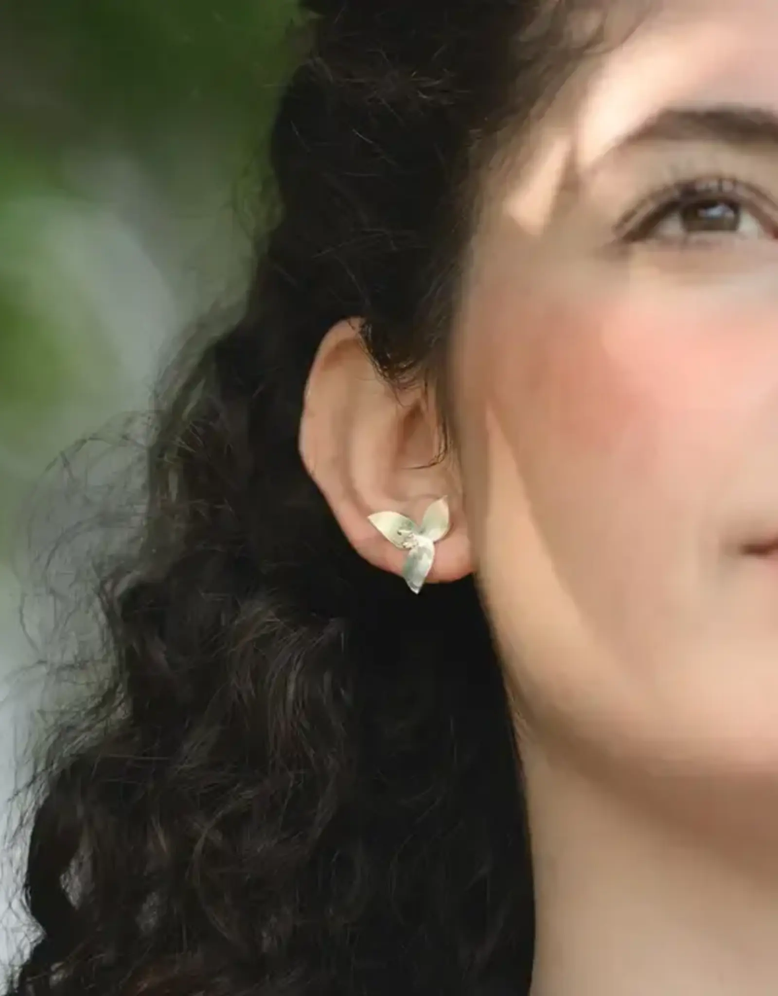 Ethical Global Lily Petal Earrings