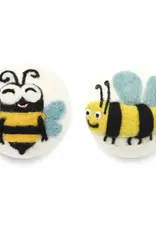 Ethical Global Bumble Bee Felt Dryer Ball