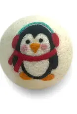 Ethical Global Holiday Penguin Felt Dryer Ball