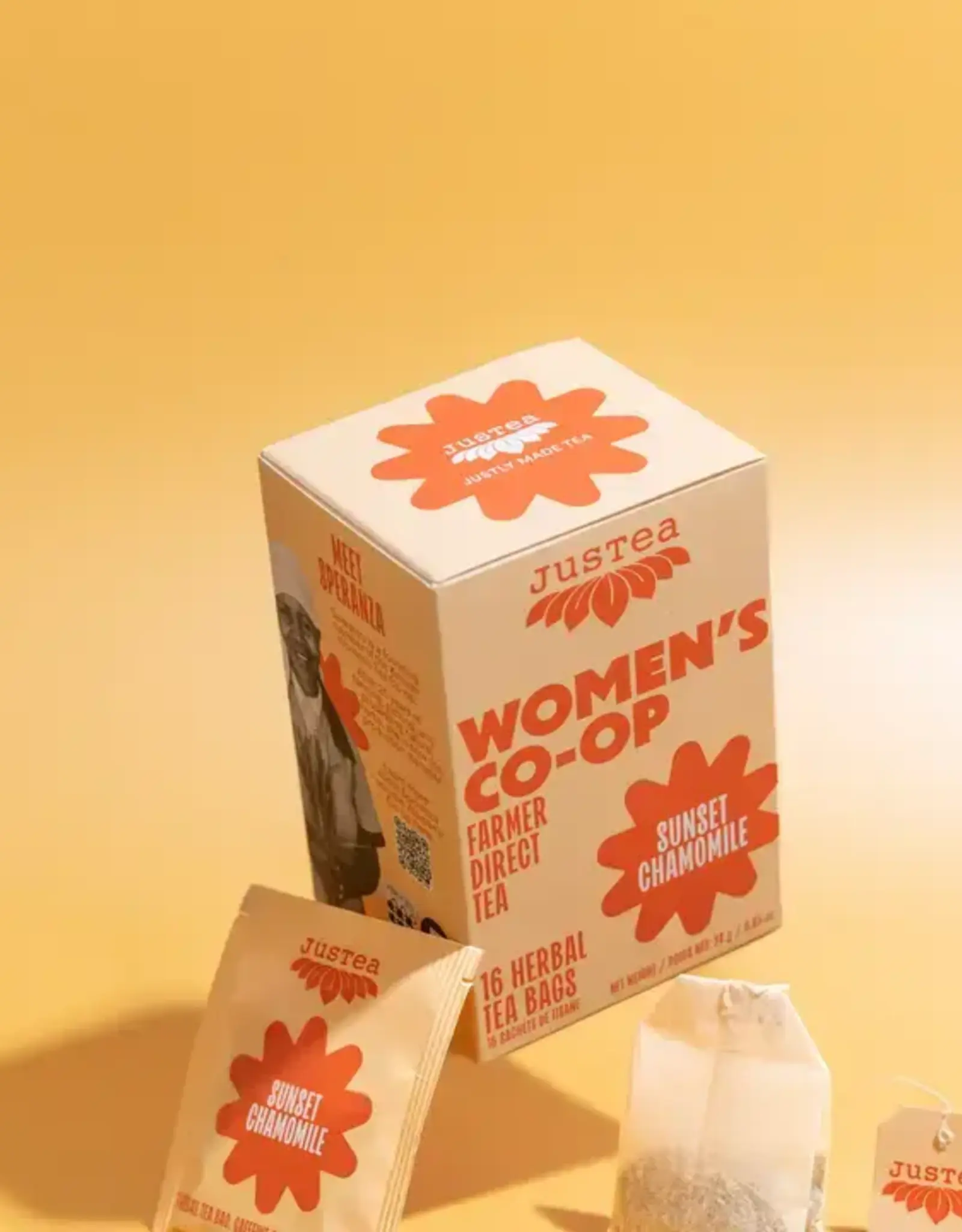 Justea Sunset Chamomile Tea Bags