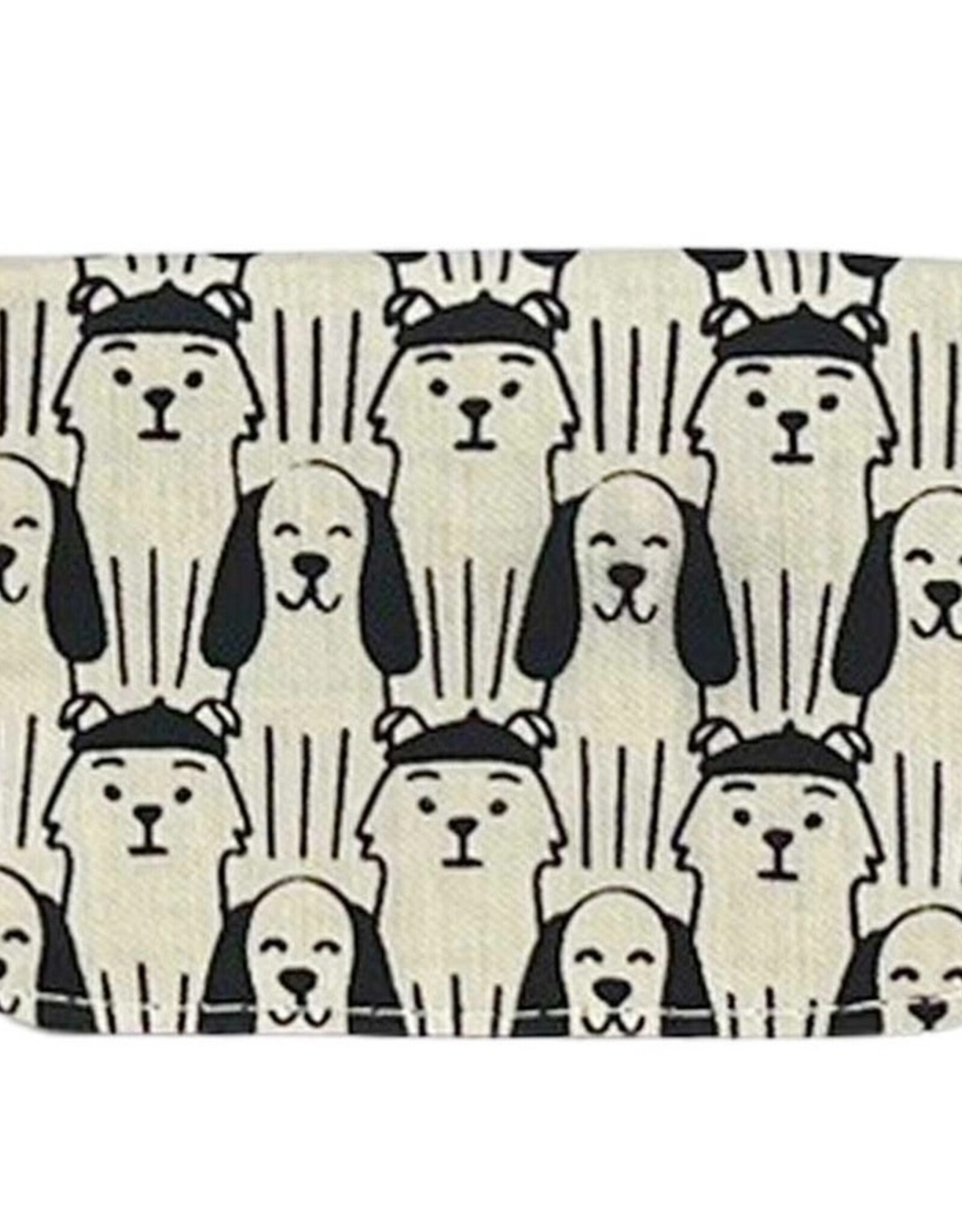 Malia Designs Canvas Card Holder - Mini Wallet - Dog Prints (Assorted)