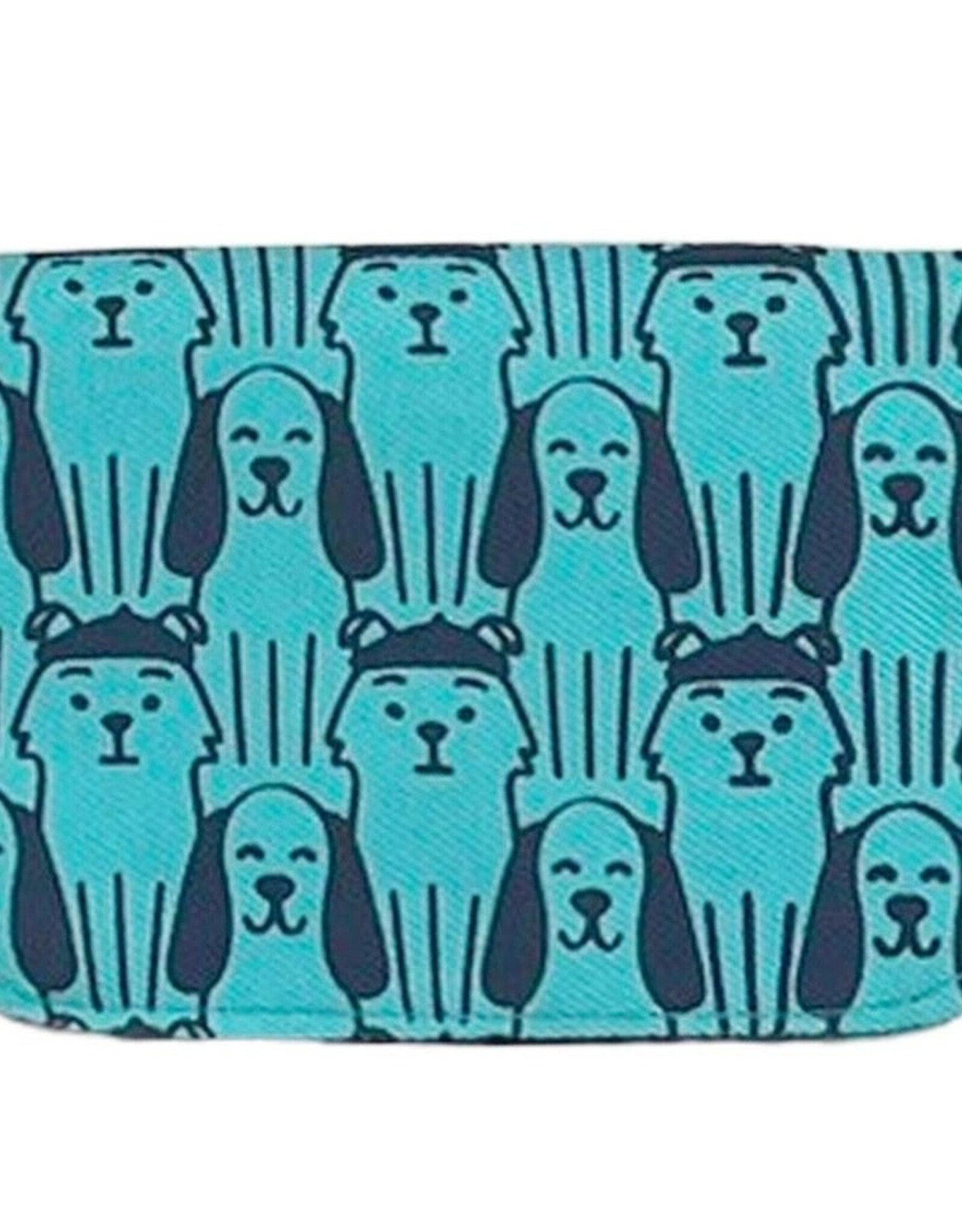 Malia Designs Canvas Card Holder - Mini Wallet - Dog Prints (Assorted)