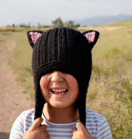 Andes Gifts Kids Animal Hat (Black Cat)