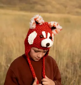 Andes Gifts Kids Animal Hat (Red Panda)