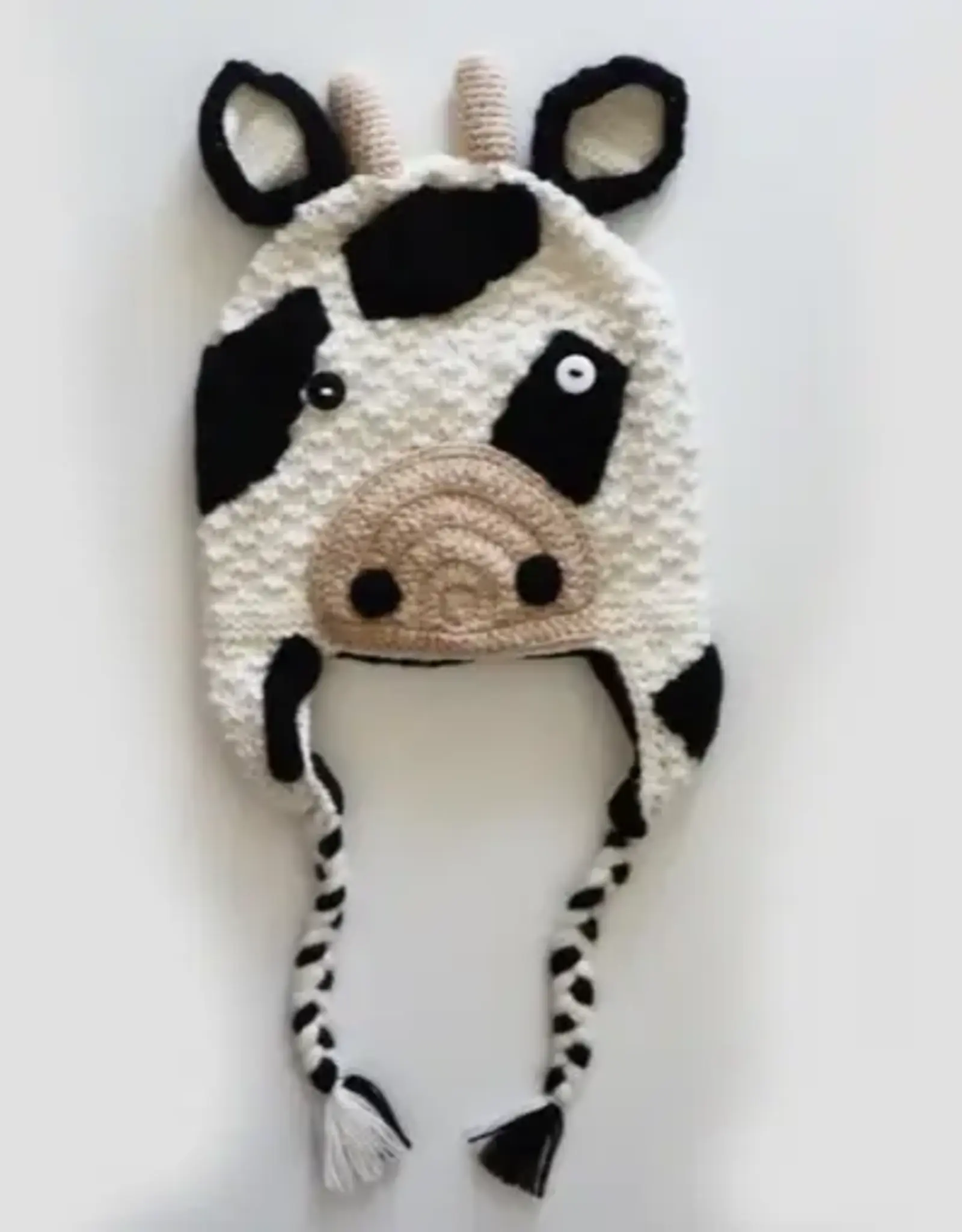 Andes Gifts Adult Animal Hat (Cow)
