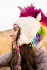 Andes Gifts Adult Animal Hat (Unicorn)