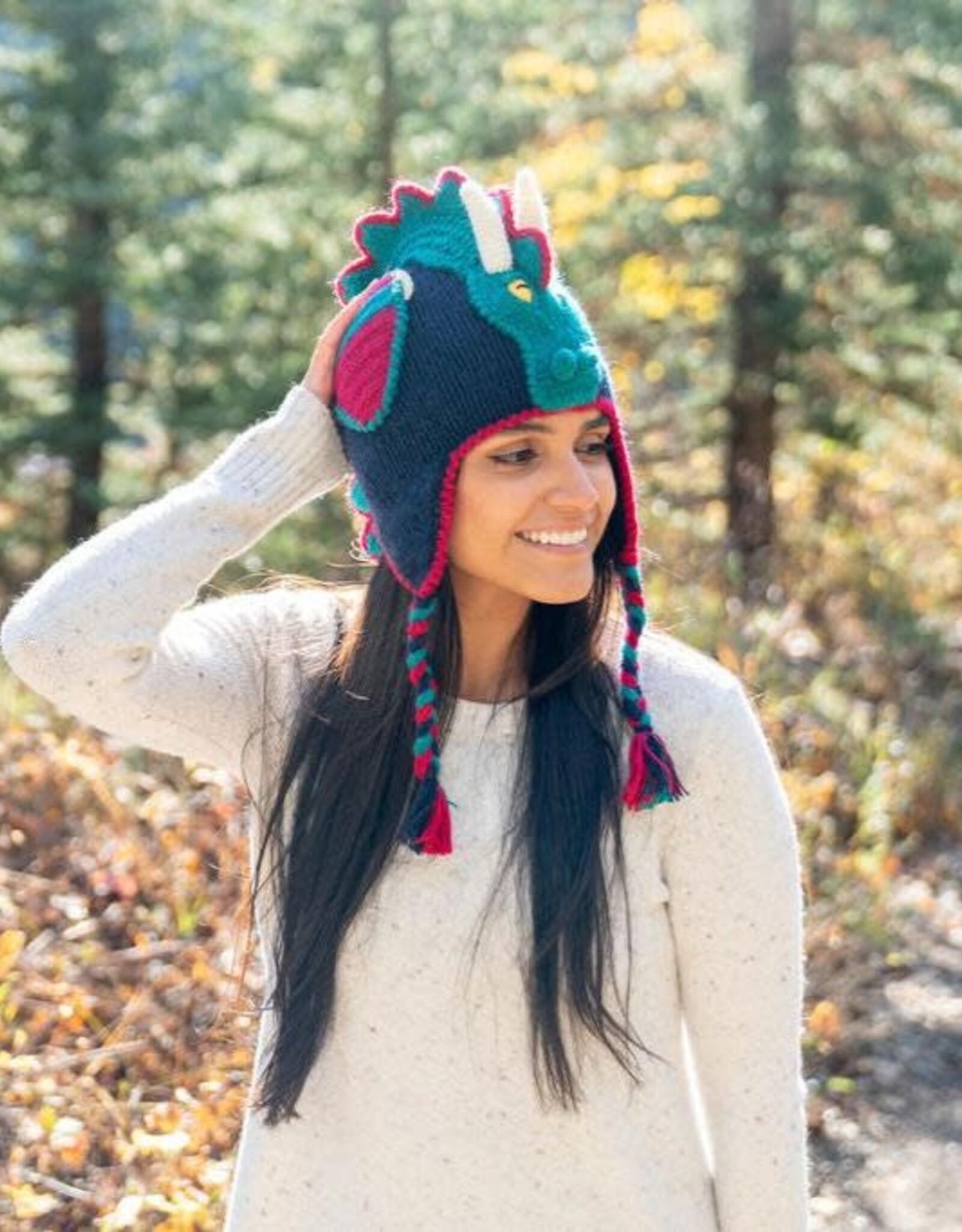 Andes Gifts Adult Adventure Hat (Dragon)