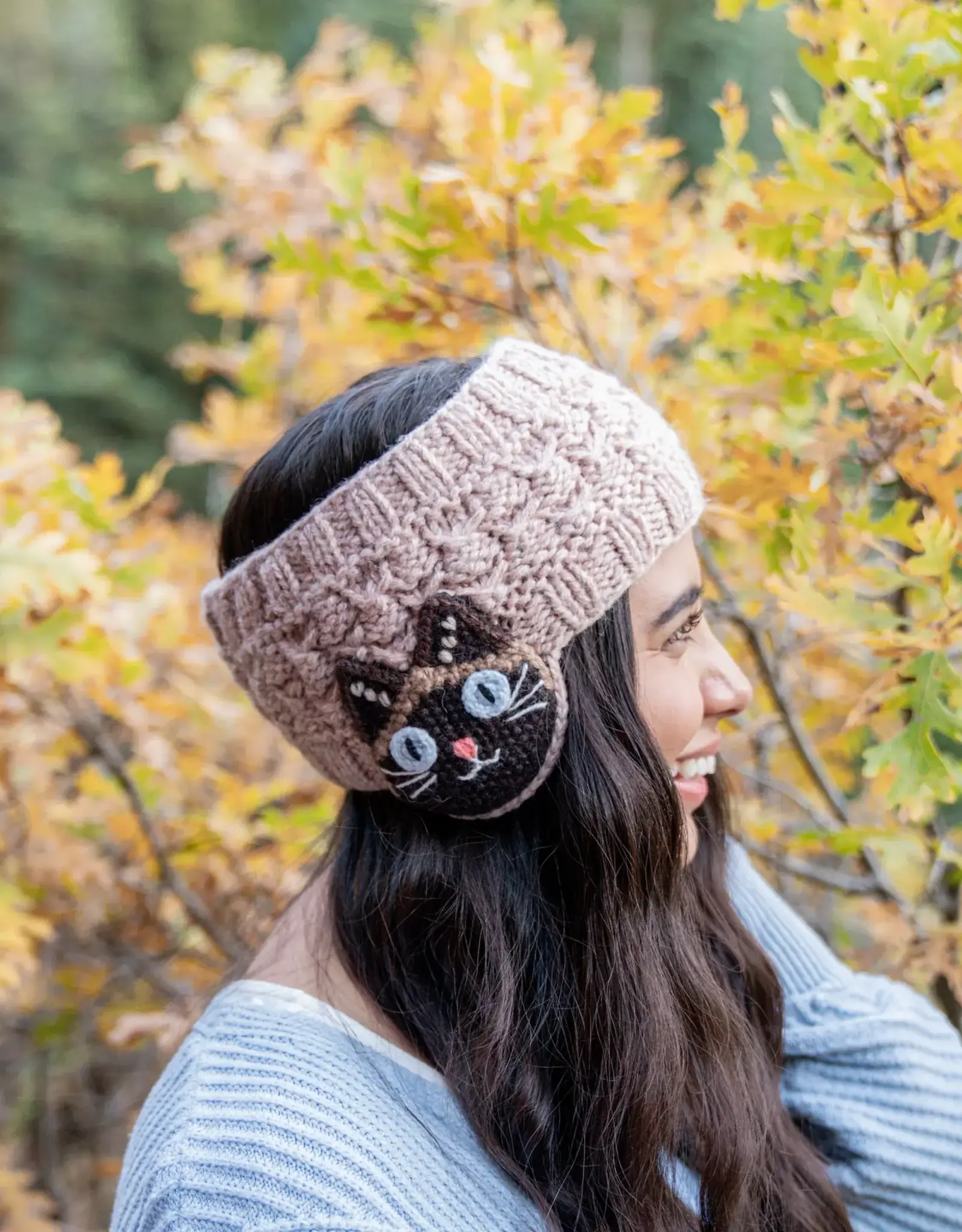 Andes Gifts Animal Ear Warmer (Cat)
