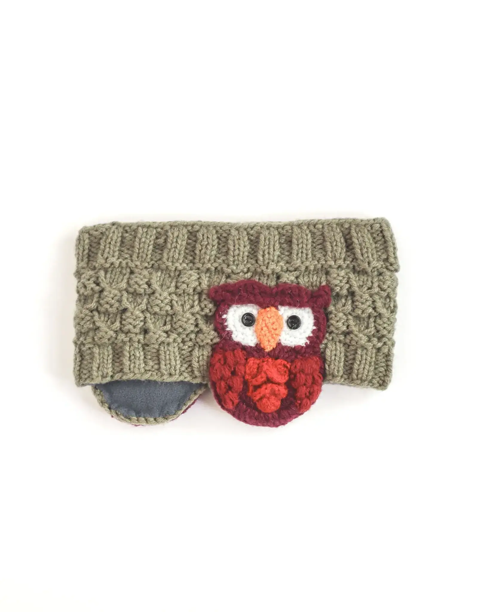 Andes Gifts Animal Ear Warmer (Owl)