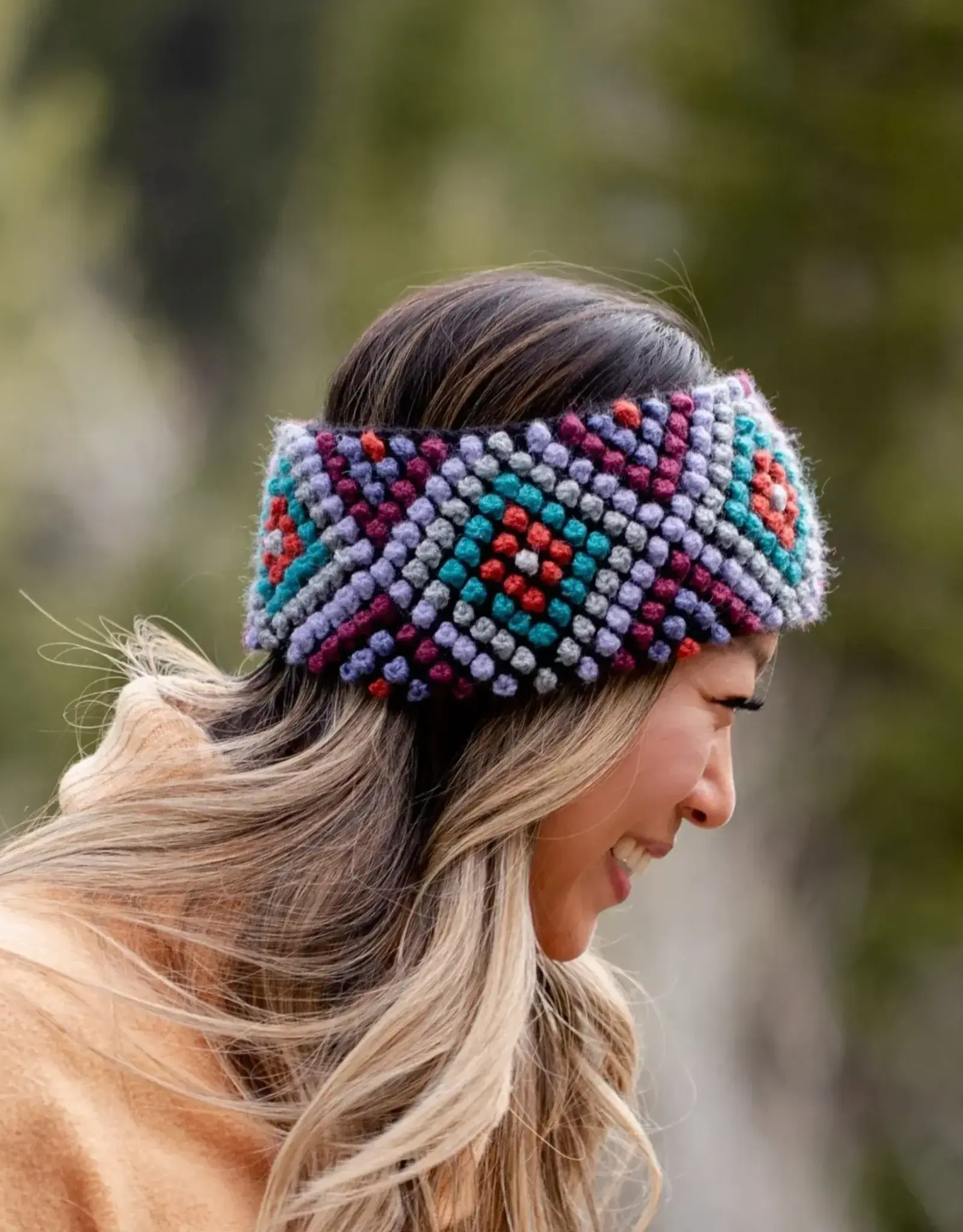 Andes Gifts Diamond Ear Warmer Headband (Assorted)