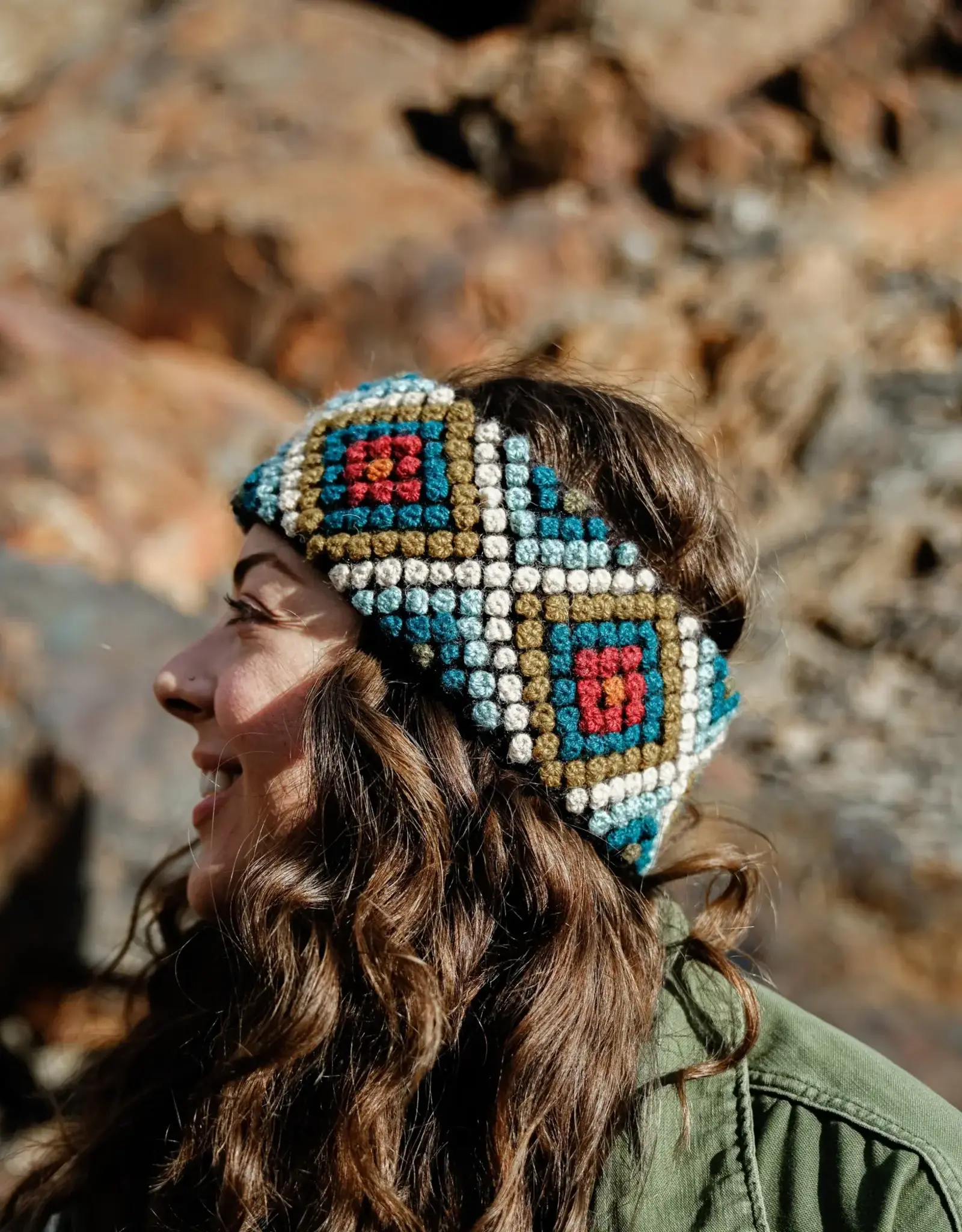 Andes Gifts Diamond Ear Warmer Headband (Assorted)