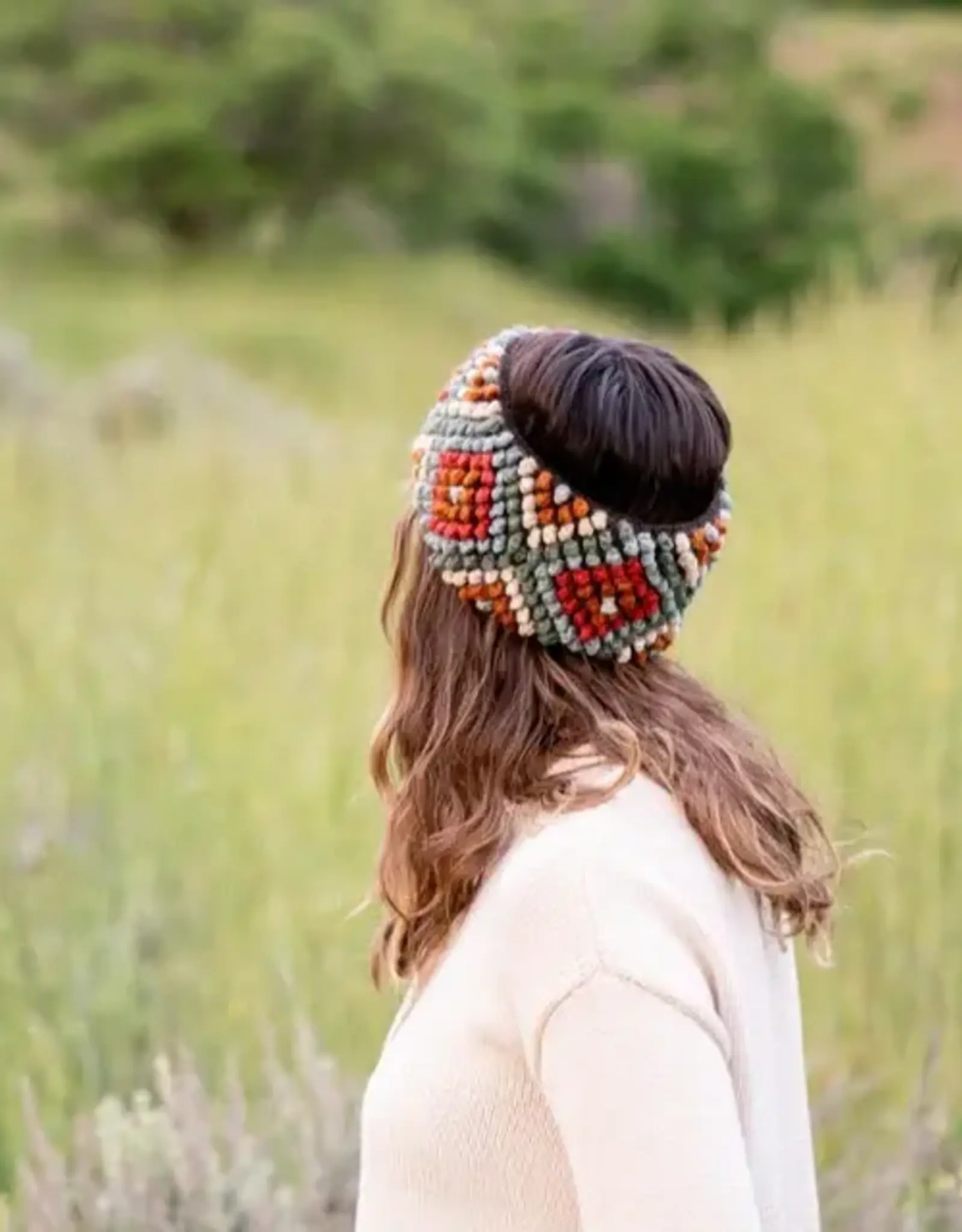 Andes Gifts Diamond Ear Warmer Headband (Assorted)