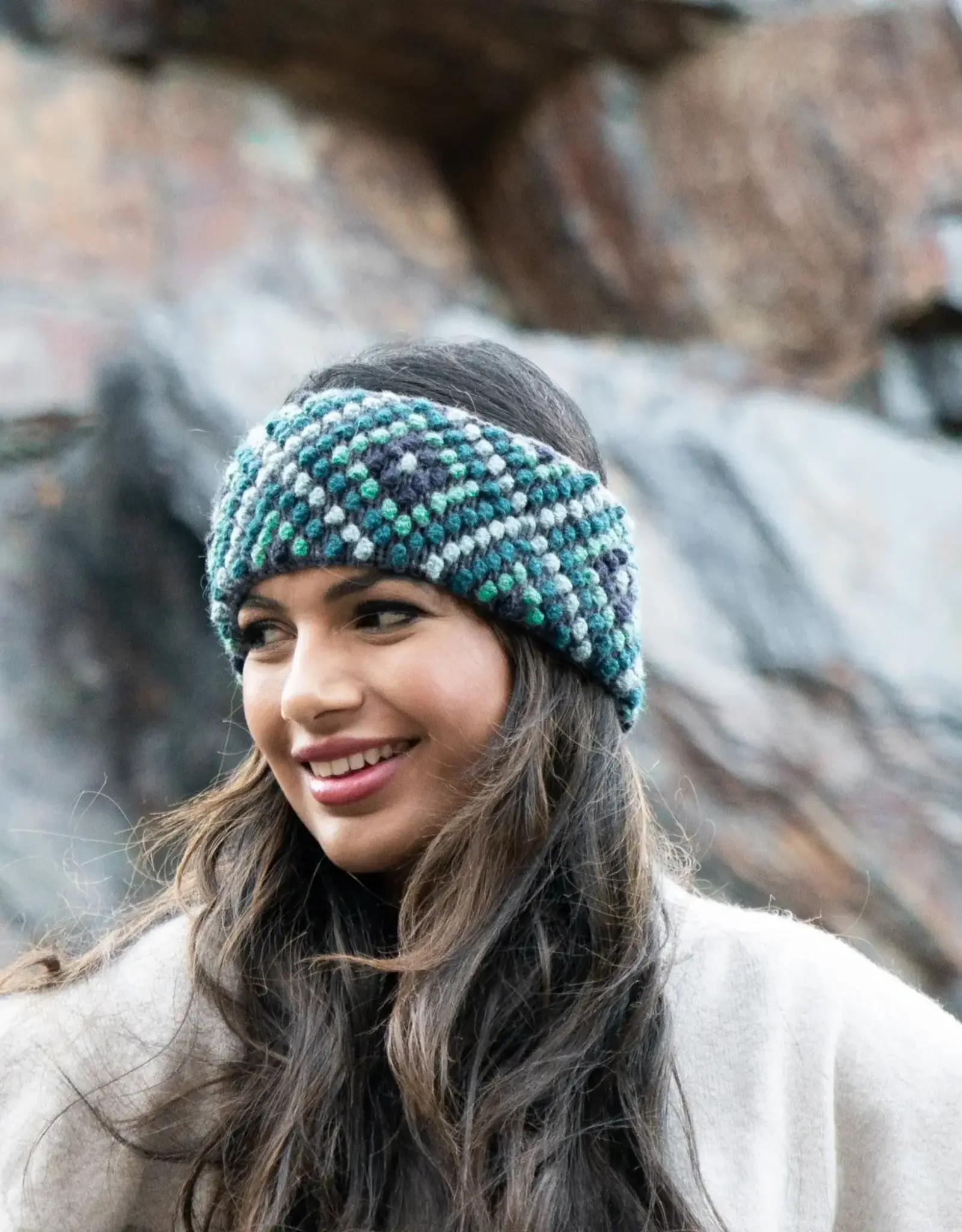 Andes Gifts Diamond Ear Warmer Headband (Assorted)