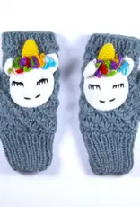 Andes Gifts Animal Wrist Warmer (Unicorn)