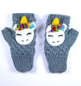 Andes Gifts Animal Wrist Warmer (Unicorn)