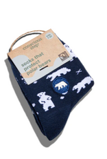 Conscious Step Kids Socks that Protect Polar Bears