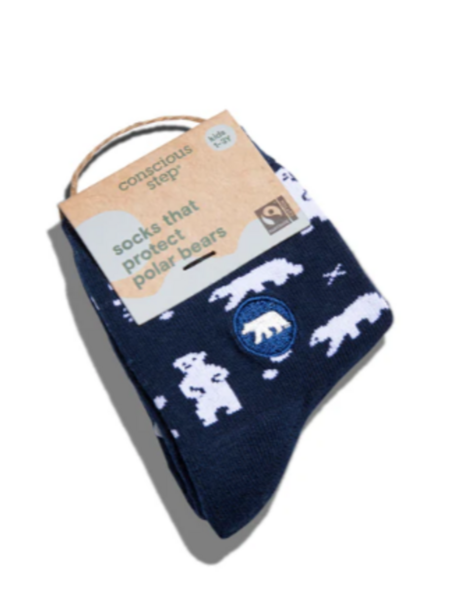 Conscious Step Kids Socks that Protect Polar Bears