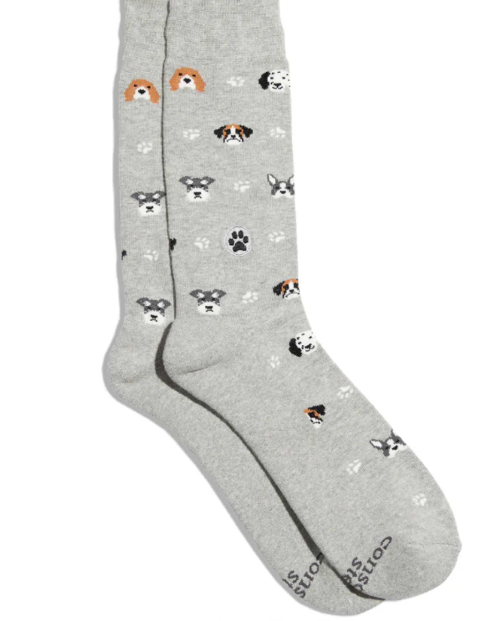 Conscious Step Socks that Save Dogs (Hound Headshots)