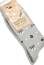 Conscious Step Socks that Save Dogs (Hound Headshots)