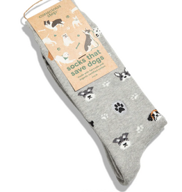 Conscious Step Socks that Save Dogs (Hound Headshots)