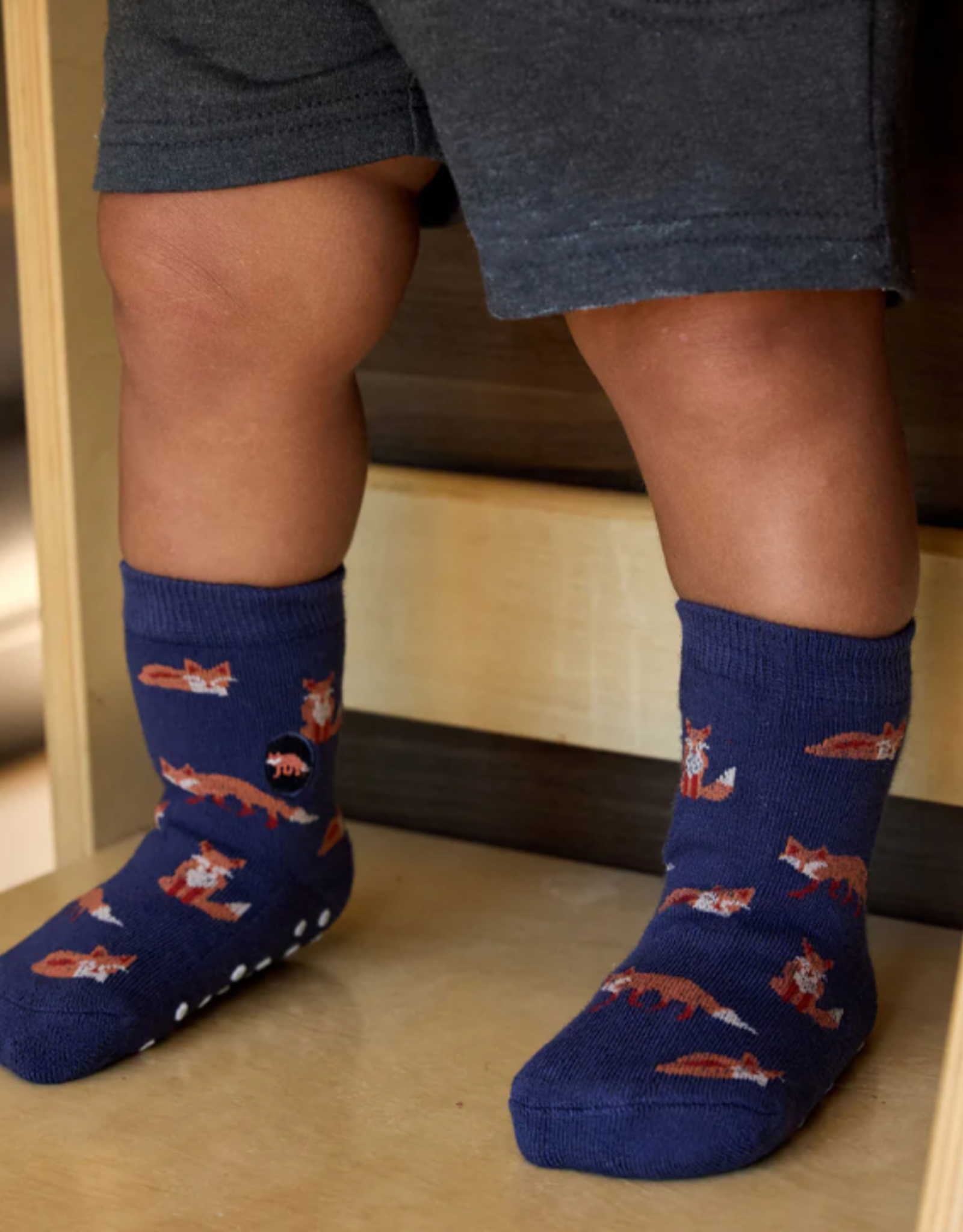 Conscious Step Kids Socks that Protect Foxes