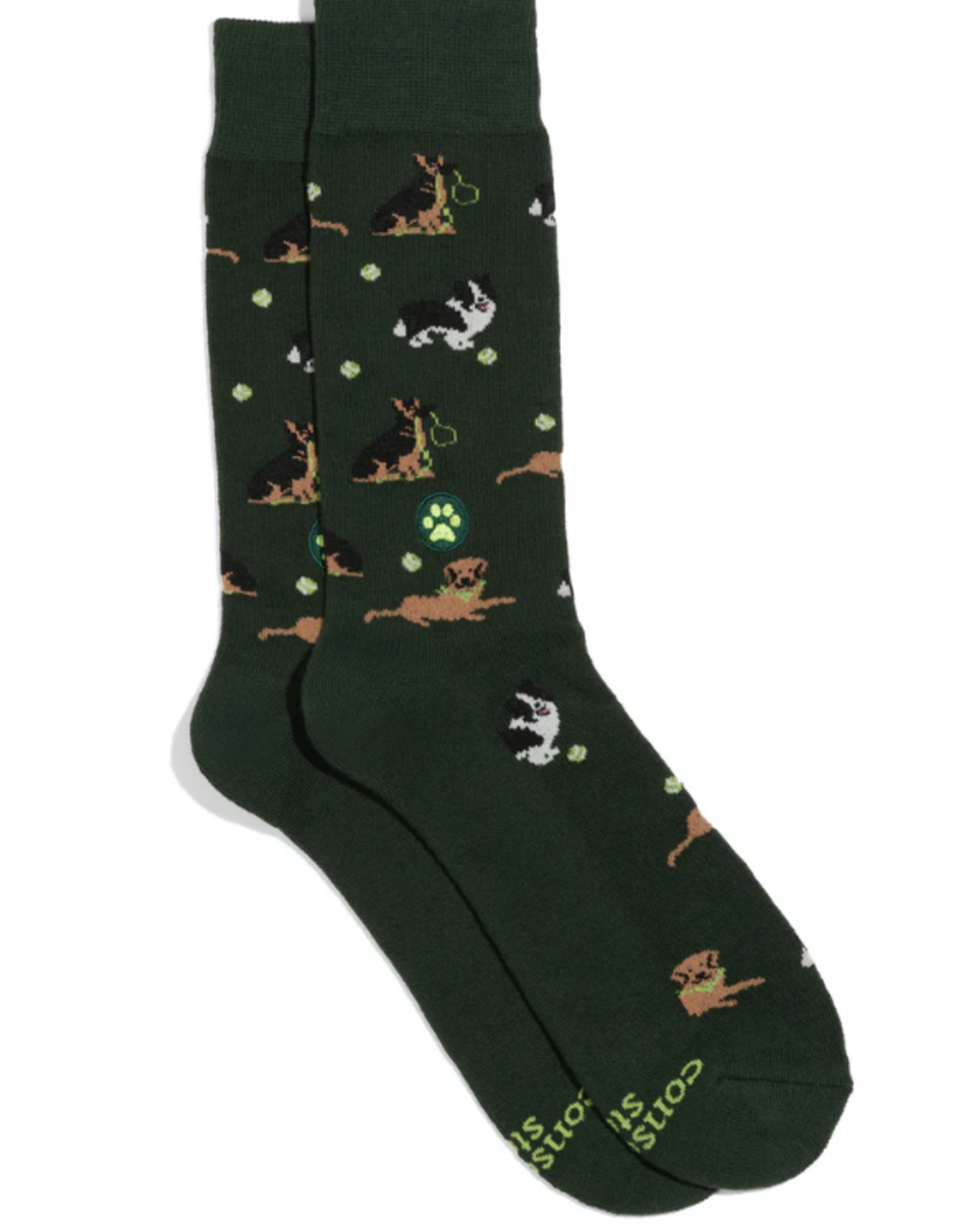 Conscious Step Socks that Save Dogs (Go Fetch)