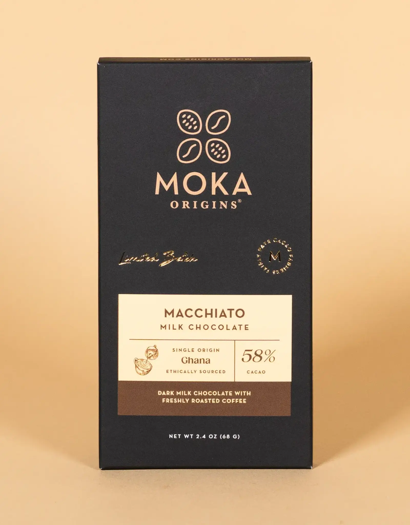 Moka Origins Macchiato Chocolate 58%