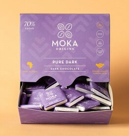 Moka Origins Uganda Pure Dark Mini Chocolate 70%