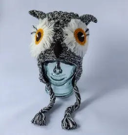 Andes Gifts Kids Animal Hat (Fuzzy Owl)