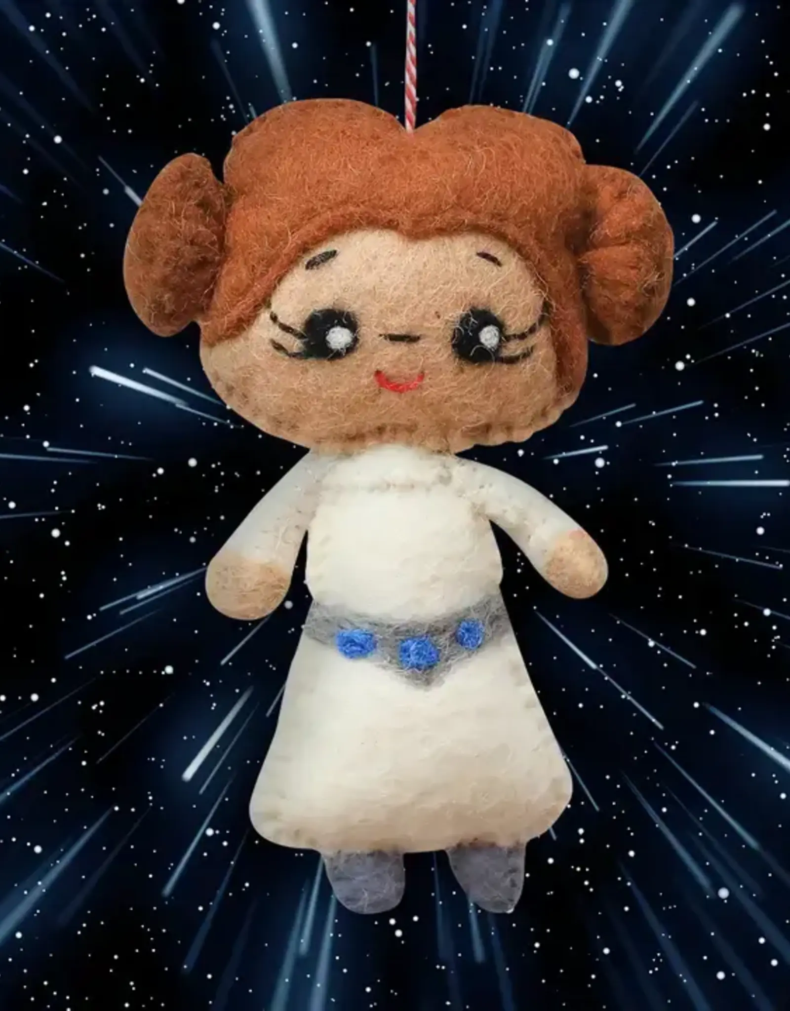 Mr. Ellie Pooh Felt Ornament Rebel Princess