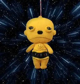 Mr. Ellie Pooh Felt Ornament Brass Bot