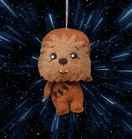Mr. Ellie Pooh Felt Ornament Wookie Warrior