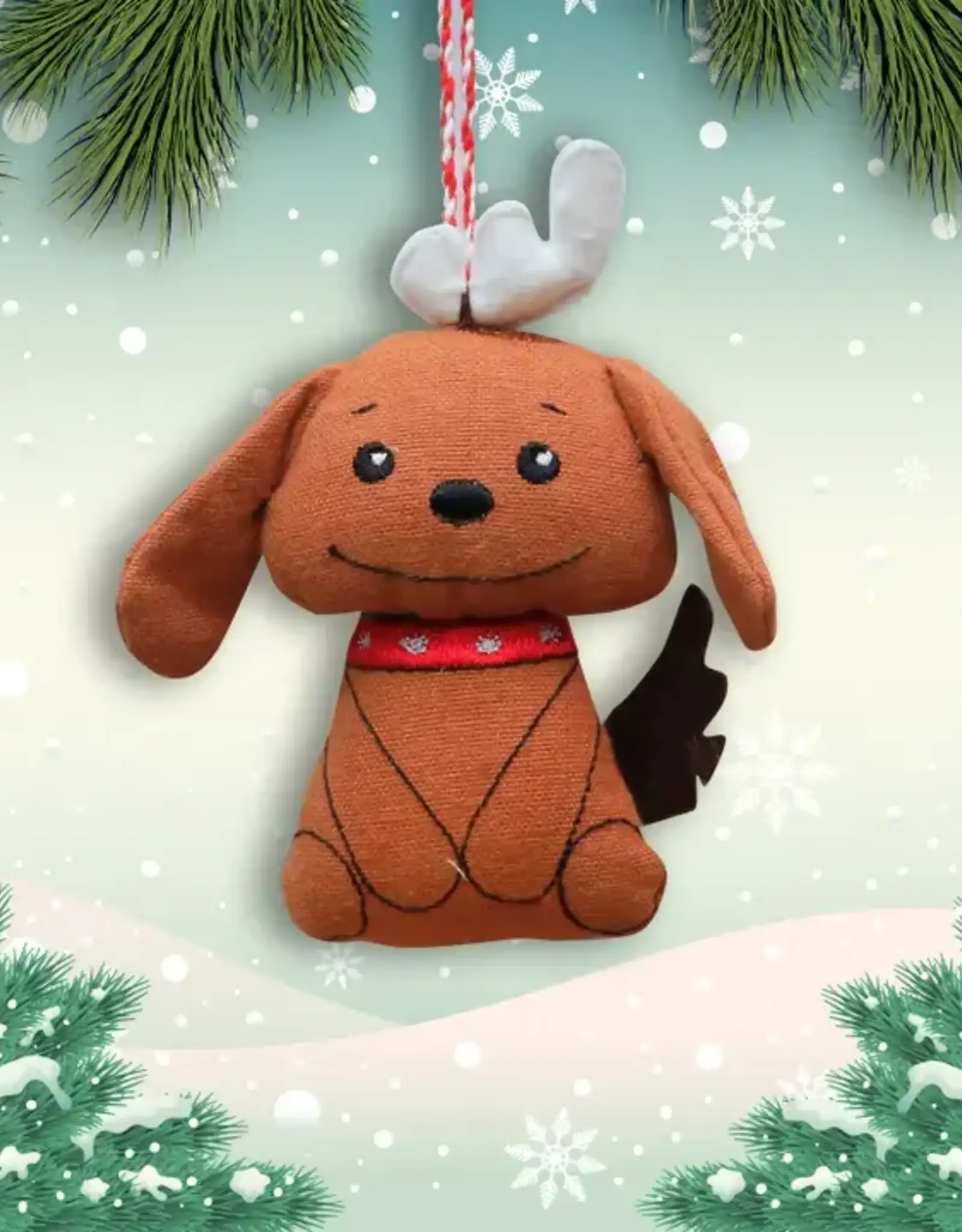 Mr. Ellie Pooh Cotton Ornament Barkley