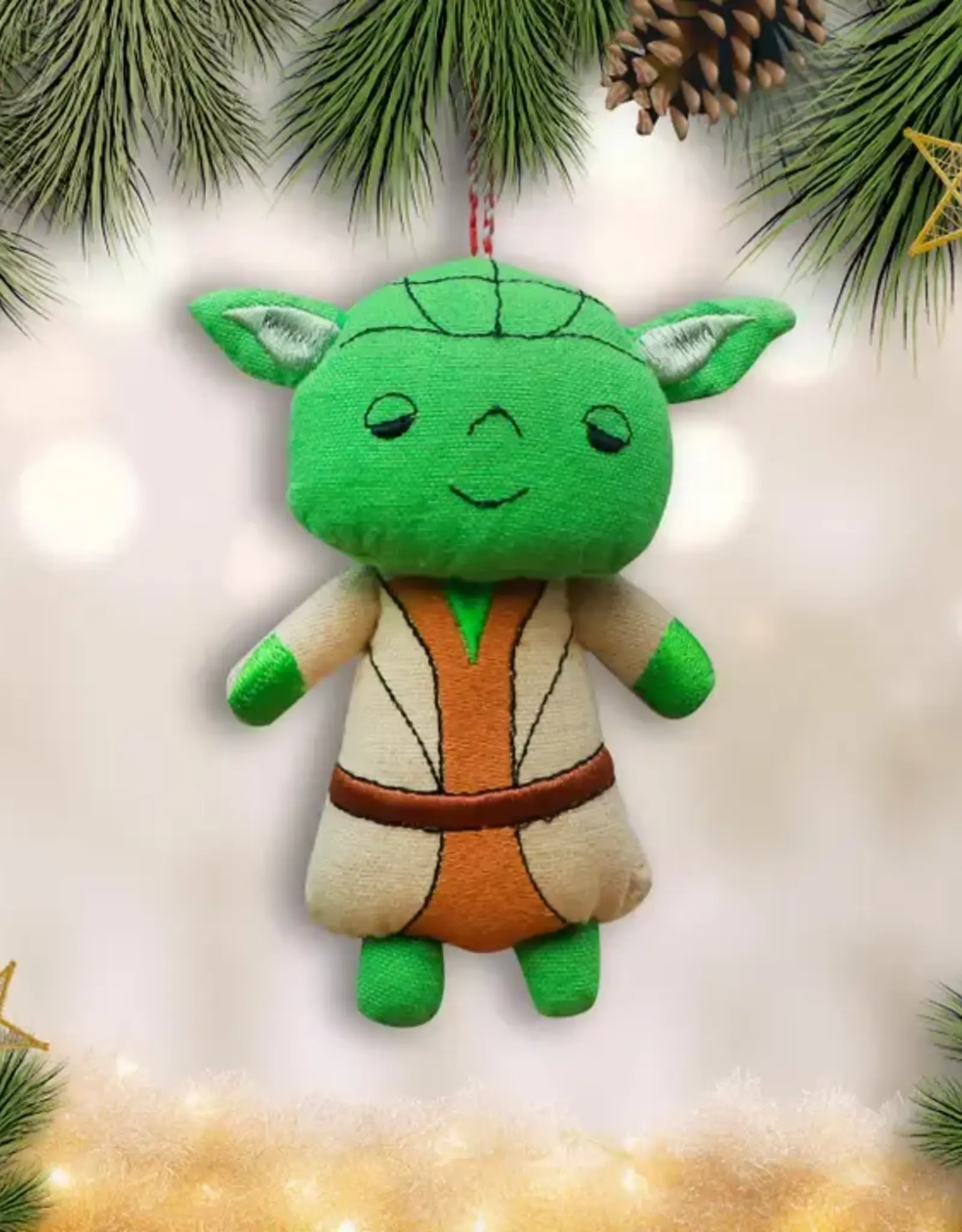Mr. Ellie Pooh Cotton Ornament Galactic Sage