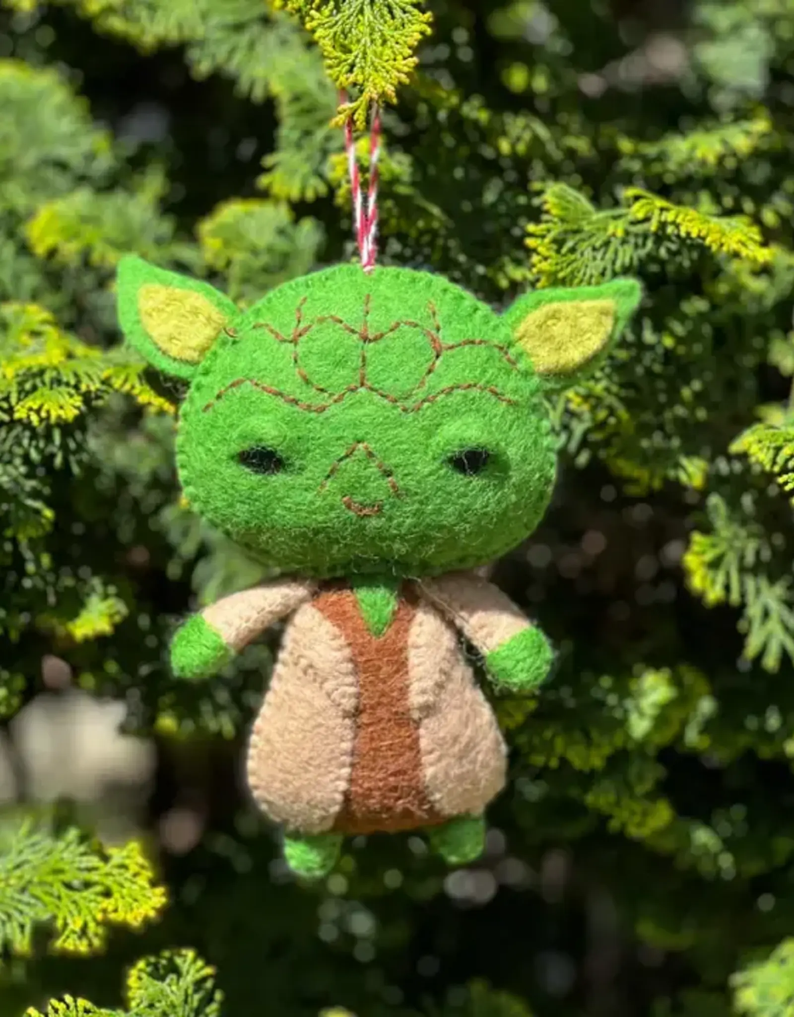 Mr. Ellie Pooh Felt Ornament Galactic Sage