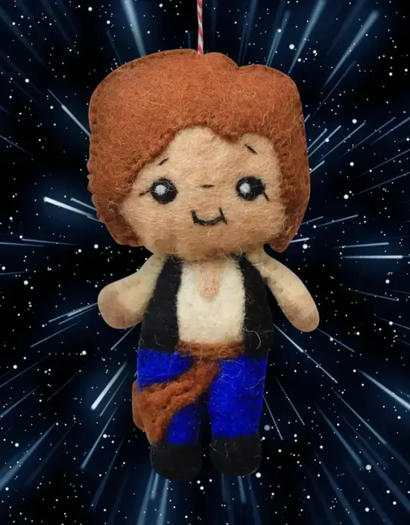 Mr. Ellie Pooh Felt Ornament Star Runner