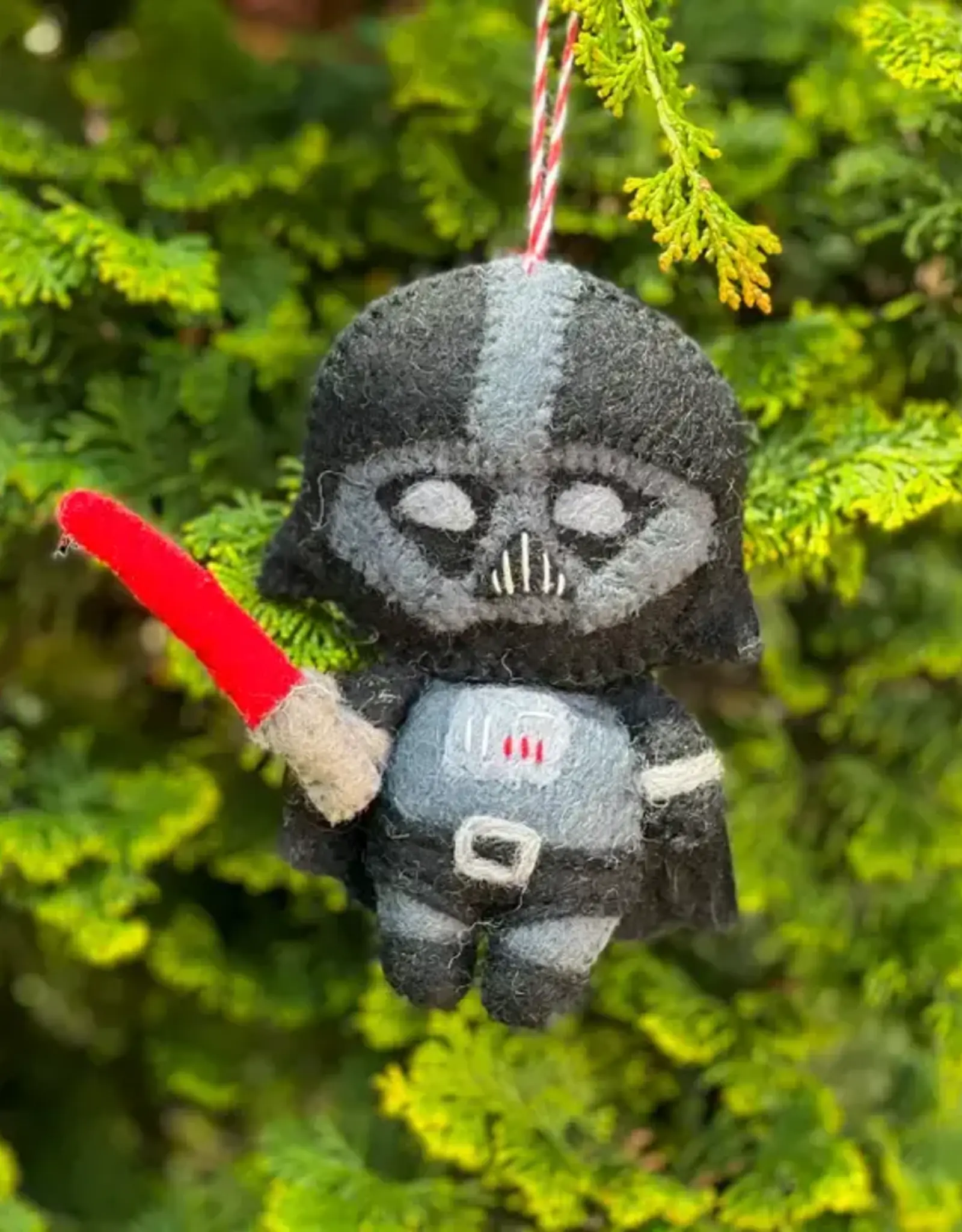 Mr. Ellie Pooh Felt Ornament Galactic Knight