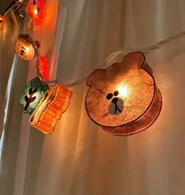 Mr. Ellie Pooh Plug-in String Lights Forest