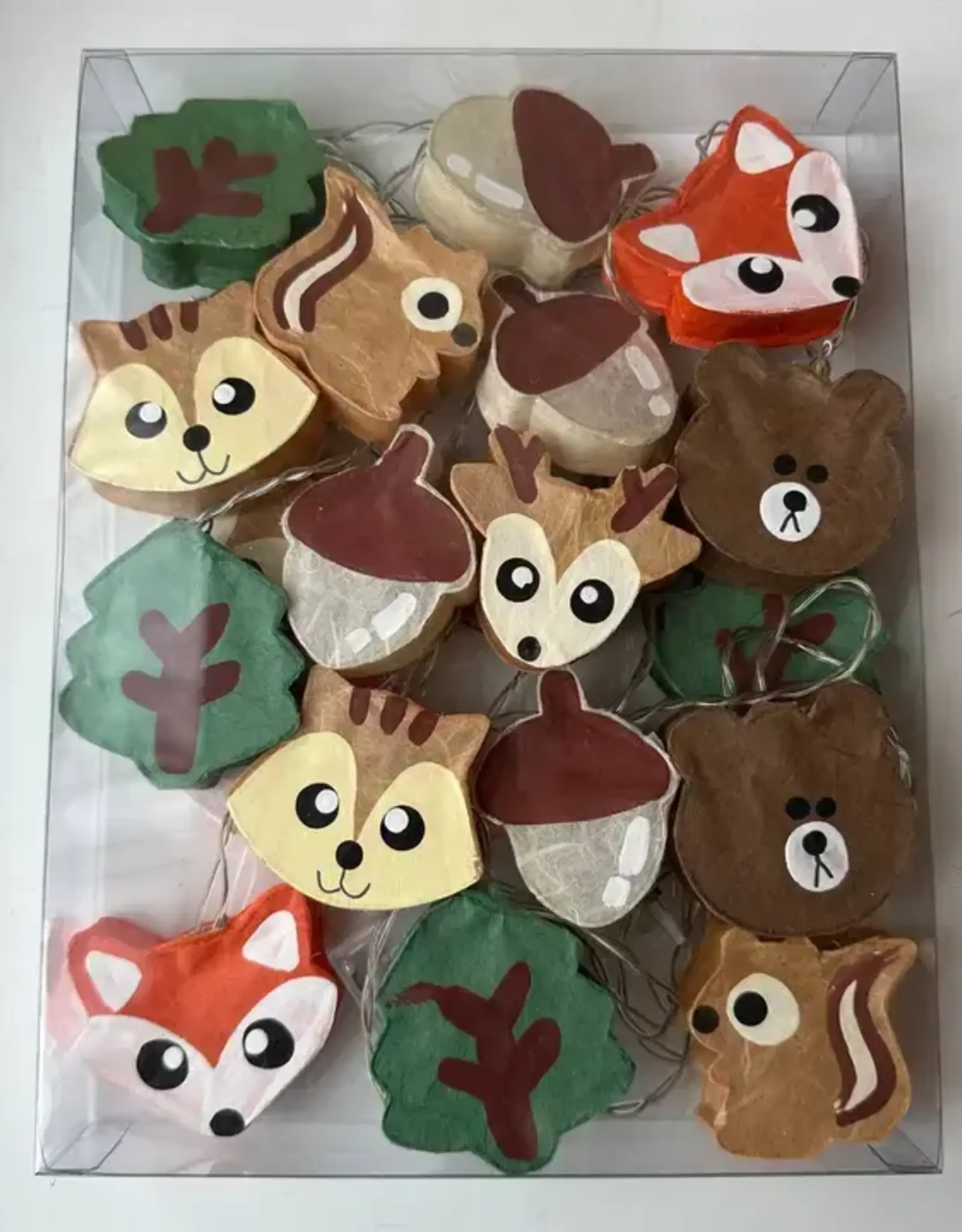 Mr. Ellie Pooh Plug-in String Lights Forest