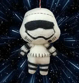 Mr. Ellie Pooh Felt Ornament Space Trooper