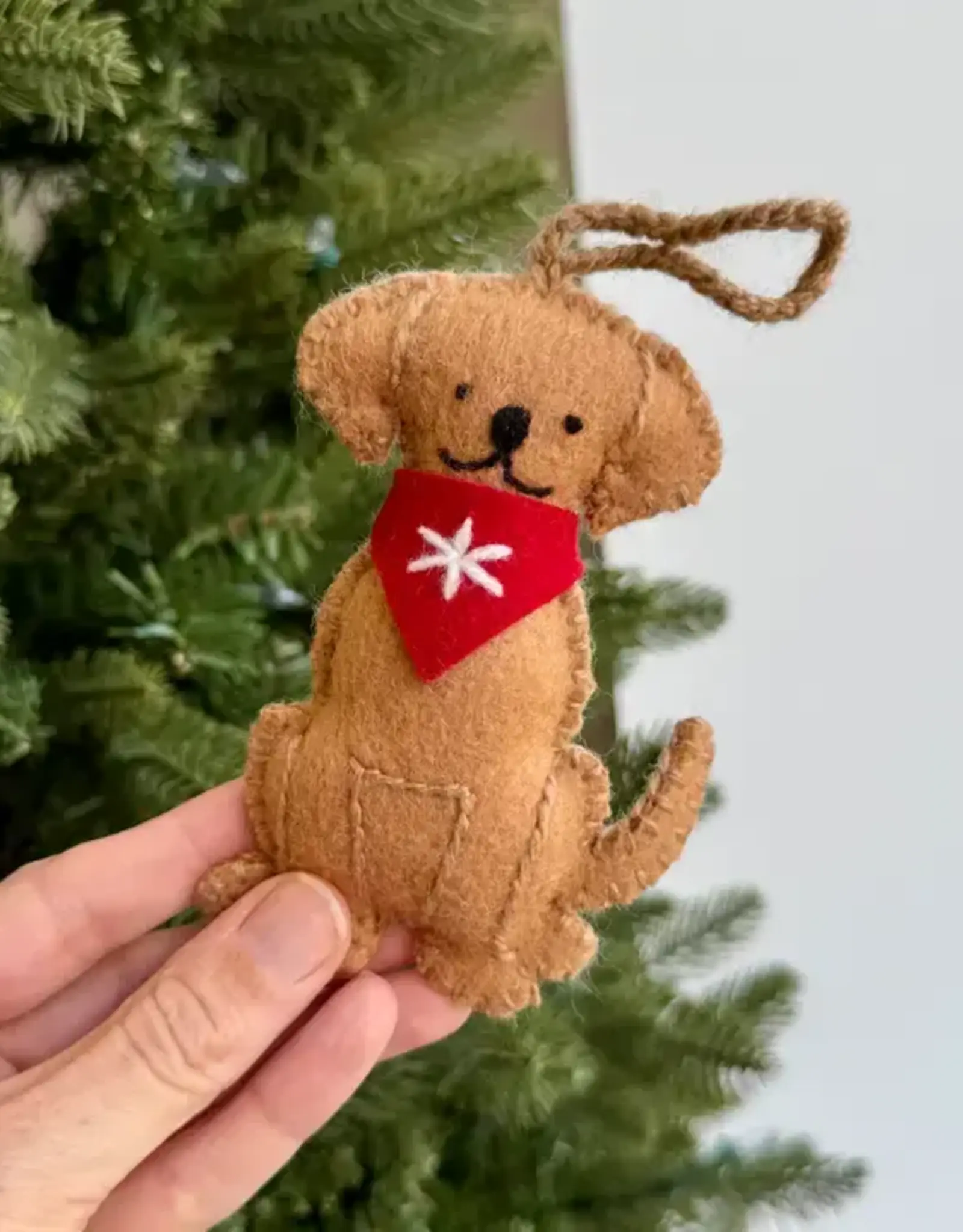 Ornaments 4 Orphans Dog with Bandana Ornament