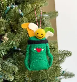 Ornaments 4 Orphans Green Golf Bag Ornament