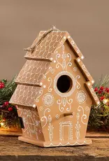 Serrv Gingerbread Birdhouse