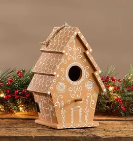 Serrv Gingerbread Birdhouse