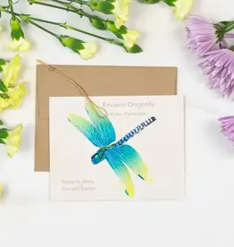 Tulia Artisans Dragonfly Ornament and Notecard