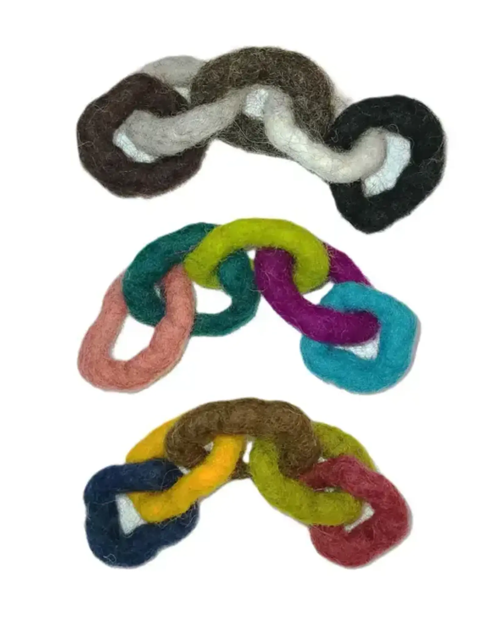 Dharma Dog Karma Cat Chain Links Cat Toy (Rainbow)