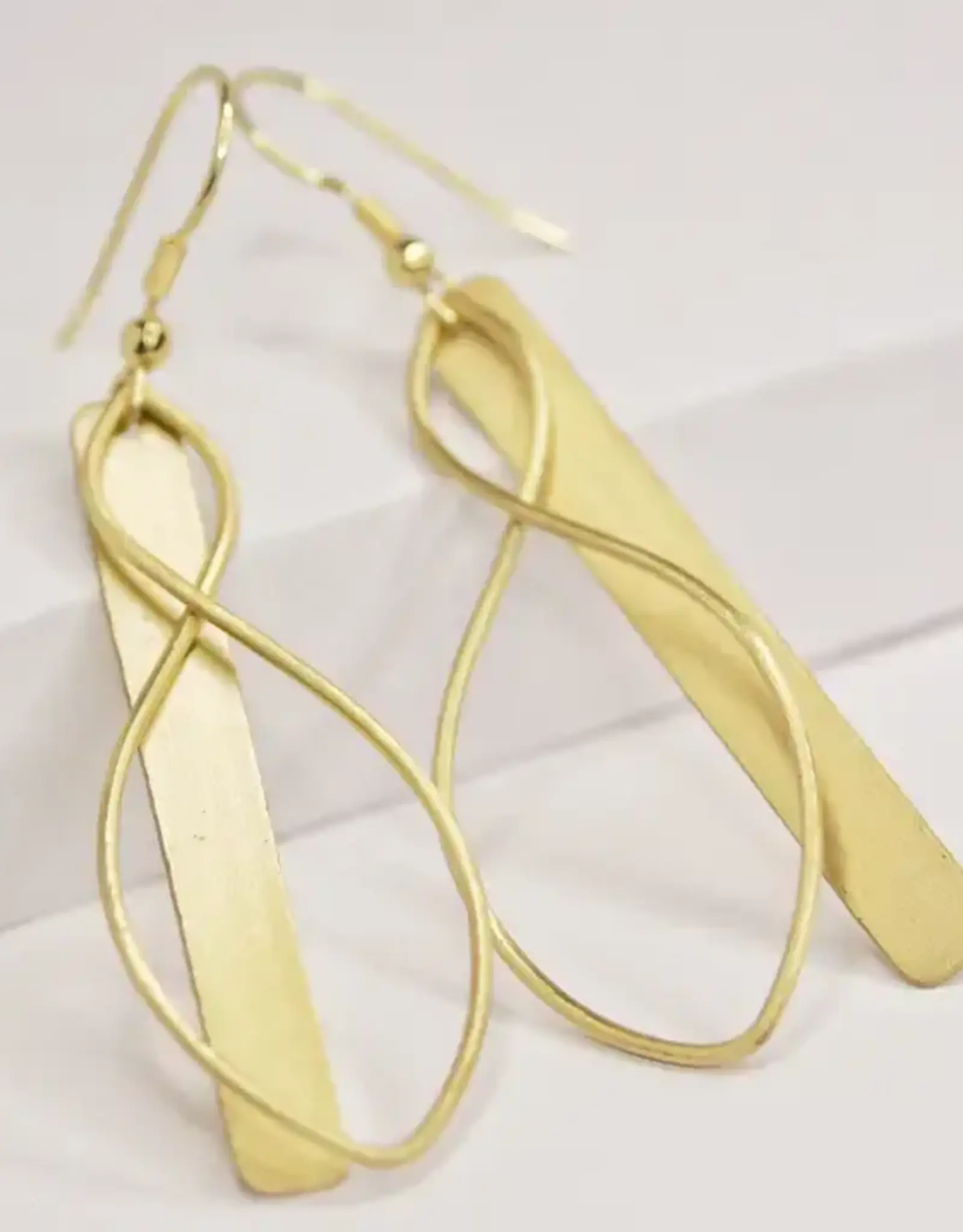 Hopes Unlimited Infinity Earrings (Gold)