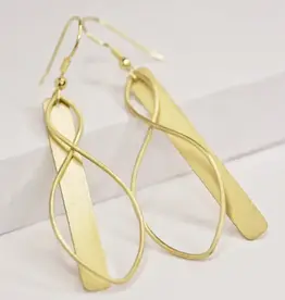 Hopes Unlimited Infinity Earrings (Gold)