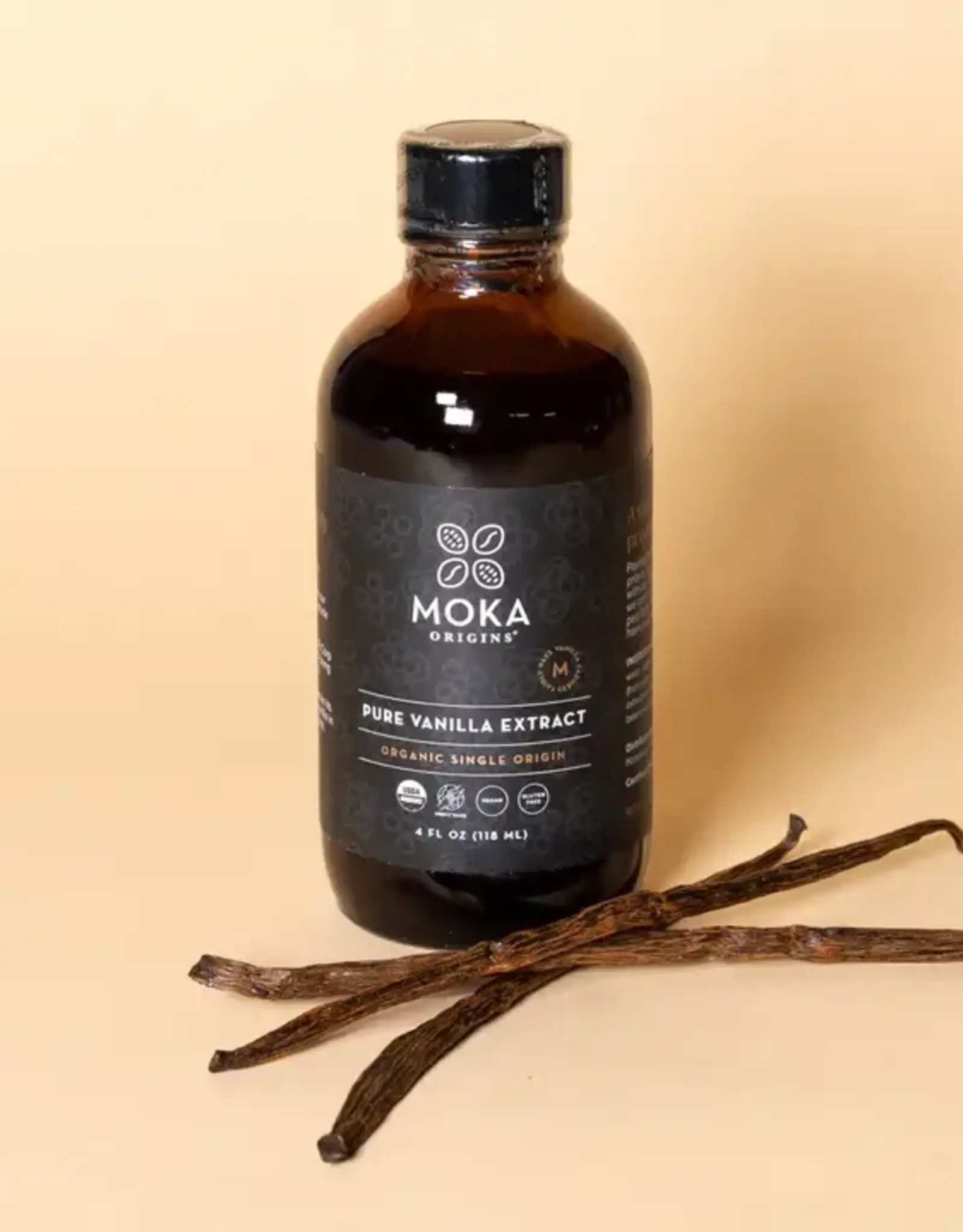 Moka Origins Pure Urgandan Vanilla Extract