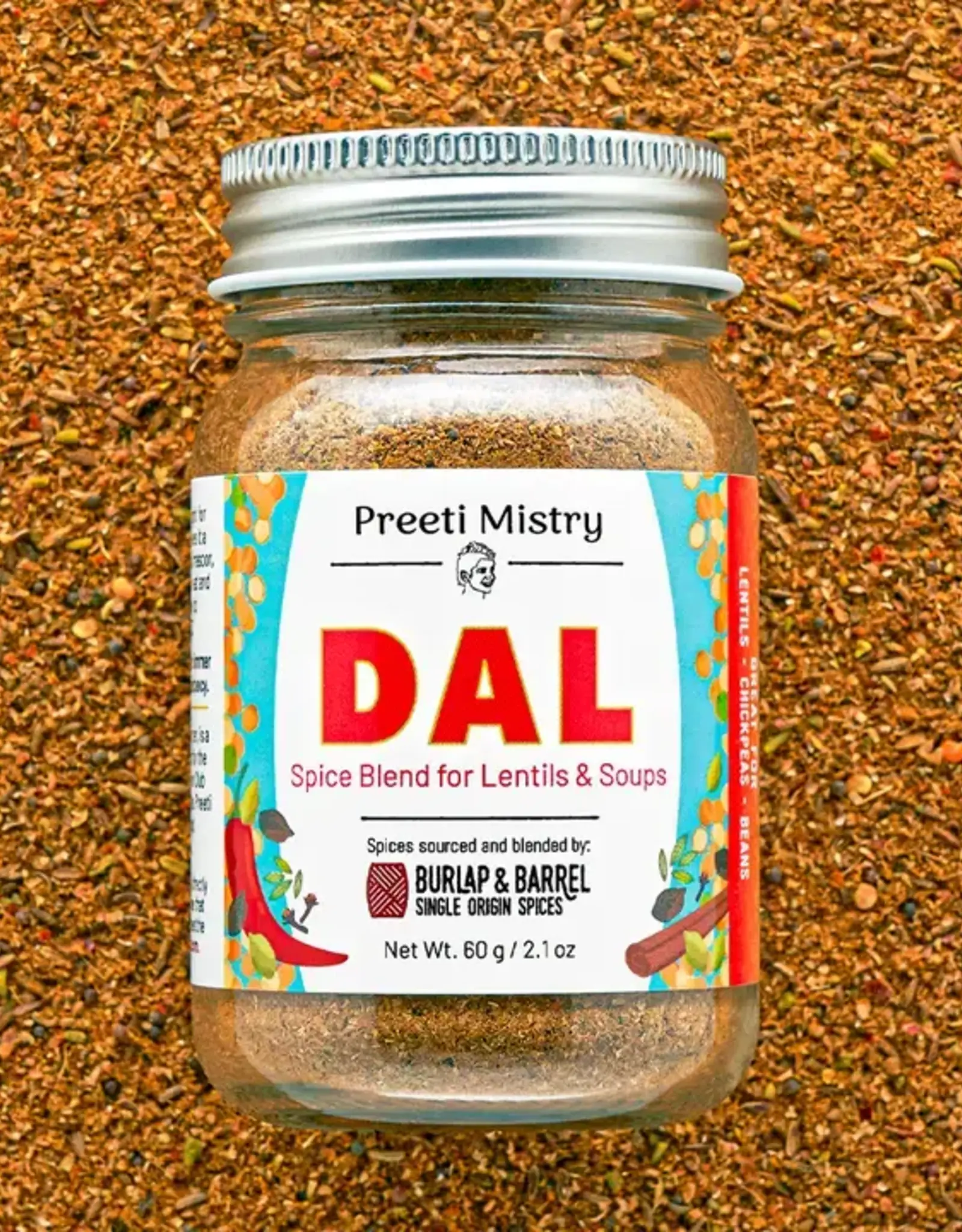 Burlap & Barrel Dal Spice Blend (Lentil, Soup and Stew)